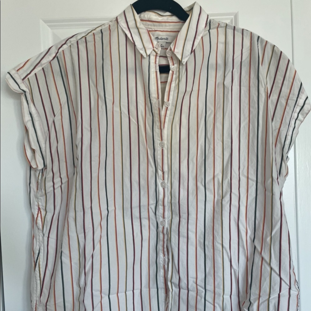 Madewell Button Up, Sz M